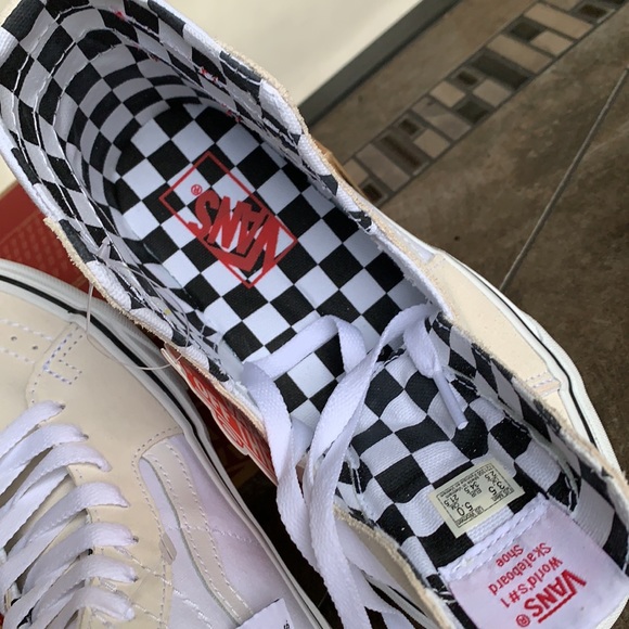 VANS SK8-Hi TAPERED DIY White/True White WMNS - Picture 10 of 15